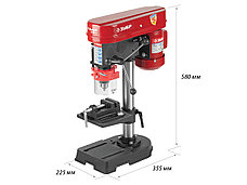 ЗУБР 350 Вт, 13 мм, вертикально - сверлильный станок (ЗСС-350), фото 2