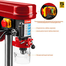 ЗУБР 350 Вт, 13 мм, вертикально - сверлильный станок (ЗСС-350), фото 5