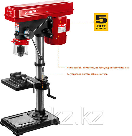 ЗУБР 450 Вт, 16 мм, вертикально - сверлильный станок (ЗСС-450), фото 1