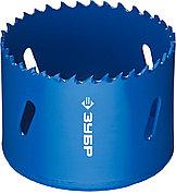 ЗУБР 60 мм, сталь Р6М5, биметаллическая коронка (29531-060)