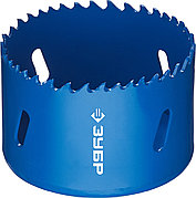 ЗУБР 67 мм, сталь Р6М5, биметаллическая коронка (29531-067)