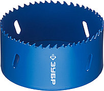 ЗУБР 89 мм, сталь Р6М5, биметаллическая коронка (29531-089)