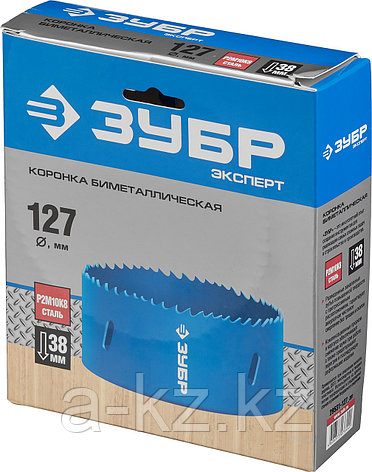 ЗУБР 127 мм, сталь Р6М5, биметаллическая коронка (29531-127), фото 2