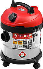 ЗУБР М3, 20 л, 1400 Вт, строительный пылесос (ПУ-20-1400 М3), фото 4