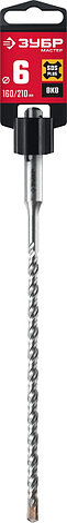 ЗУБР 6 x 210 мм, SDS-plus бур (29315-210-06), фото 2