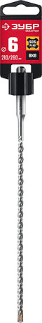 ЗУБР 6 x 260 мм, SDS-plus бур (29315-260-06), фото 2