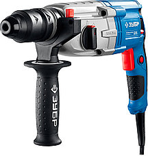 ЗУБР 28 мм, 800 Вт, перфоратор SDS Plus + БЗП, Профессионал (ЗП-28-800 КМ), фото 4