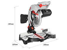 ЗУБР ЗПТ-210-1400 Л пила торцовочная, d 210 х 30 мм, 1300 Вт, фото 3