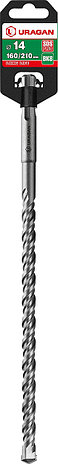 URAGAN 6 х 210 мм, SDS-plus бур (29311-210-06), фото 2