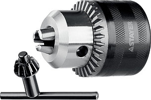 STAYER 10 мм, 1/2″, ударный сверлильный патрон с ключом для дрели, Professional (29055-10-1/2), фото 1