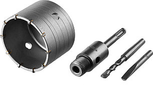 ЗУБР 80 мм, SDS - plus, 10T, коронка по бетону с оснасткой (2918-80), фото 2