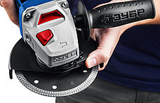 ЗУБР 1500 Вт, d125 мм, УШМ, Профессионал (УШМ-П125-1500 ПСТ), фото 3