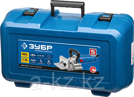 ЗУБР d 100 мм, 1100 Вт, ламельный фрезер, кейс, Профессионал (ФПЛ-950 К), фото 1