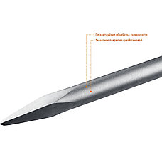 ЗУБР БУРАН, 600 мм, HEX 30, пикообразное зубило (29375-00-600), фото 4