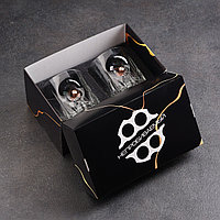 Набор стаканов для виски Непробиваемые. Венеция с пулей