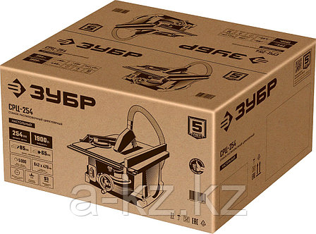 ЗУБР d 254 мм, 1900 Вт, настольный распиловочный станок (СРЦ-254), фото 1