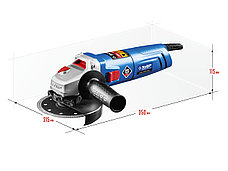 ЗУБР 850 Вт, d125 мм, УШМ, Профессионал (УШМ-П125-850), фото 2