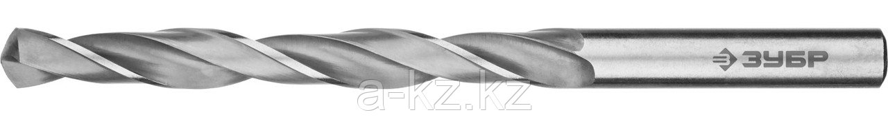 ЗУБР ПРОФ-В, 6.3 х 101 мм, сталь Р6М5, класс В, сверло по металлу, Профессионал (29621-6.3)