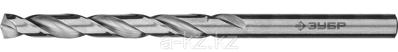 ЗУБР ПРОФ-А, 6.2 х 101 мм, сталь Р6М5, класс А, сверло по металлу, Профессионал (29625-6.2)