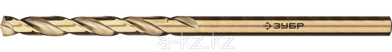 ЗУБР Кобальт, 2.0 х 49 мм, сталь Р6М5К5, класс А, сверло по металлу, Профессионал (29626-2)