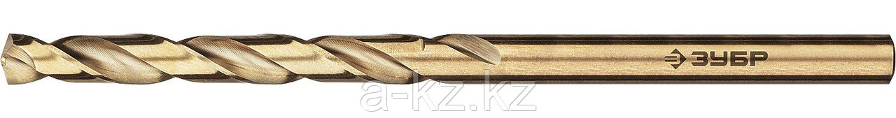 ЗУБР Кобальт, 3.0 х 61 мм, сталь Р6М5К5, класс А, сверло по металлу, Профессионал (29626-3)