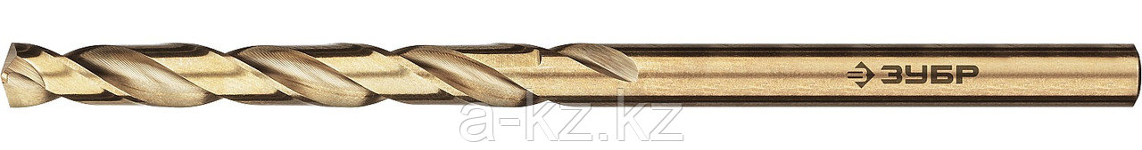 ЗУБР Кобальт, 3.3 х 65 мм, сталь Р6М5К5, класс А, сверло по металлу, Профессионал (29626-3.3)