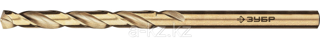 ЗУБР Кобальт, 4.2 х 75 мм, сталь Р6М5К5, класс А, сверло по металлу, Профессионал (29626-4.2)