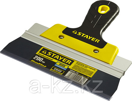 STAYER PROFlat, 200 мм, усиленная алюминиевая направляющая, двухкомпонентная ручка, анодированный, фасадный, фото 3