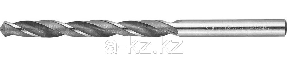 ЗУБР 6.9 х 109 мм, сталь Р6М5, класс В, сверло по металлу (4-29621-109-6.9), фото 1