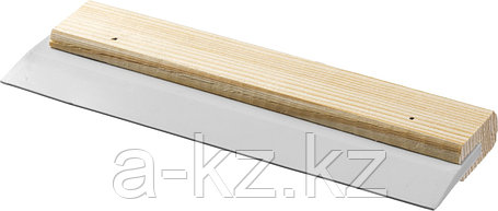 STAYER MAXFlat, 200 мм, эластичный деревянная ручка, белый, резиновый шпатель (1018-20), фото 1