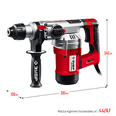 ЗУБР 32 мм, 1500 Вт, перфоратор SDS Plus, АВТ (ПВ-32-1500 ЭВ), фото 2