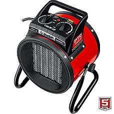 ЗУБР 3 кВт, электрическая тепловая пушка (ТПК-3Р), фото 5