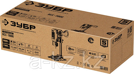 ЗУБР 800 Вт, 13 мм БЗП, вертикально - сверлильный станок, Профессионал (ВСС-П800), фото 1