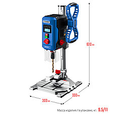 ЗУБР 800 Вт, 13 мм БЗП, вертикально - сверлильный станок, Профессионал (ВСС-П800), фото 2