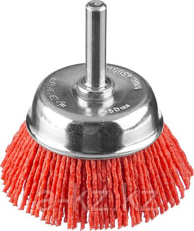 ЗУБР 50 мм, нейлоновая проволока, чашечная щетка для дрели, Профессионал (35165-050), фото 1