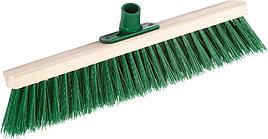 GRINDA EURO буковая колодка 40 см с пластиковым резьбовым держат. для черенка, d 22 мм, щетина 60мм, 5-рядная,