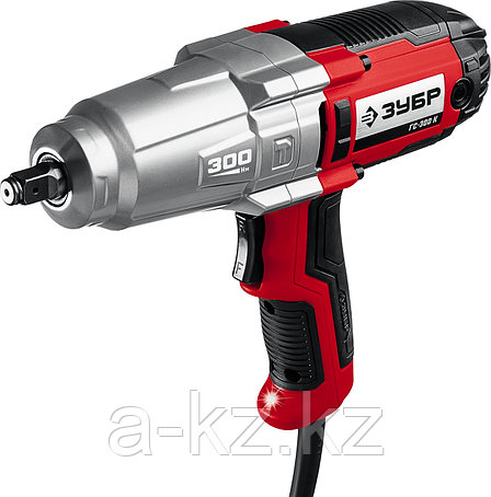 ЗУБР 300 Н·м, 350 Вт, кейс, ударный гайковерт (ГС-300 К), фото 1