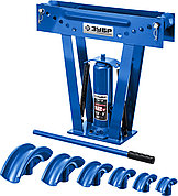 ЗУБР ТВГ-12, 12 т, ручной вертикальный гидравлический трубогиб, Профессионал (43078-12)