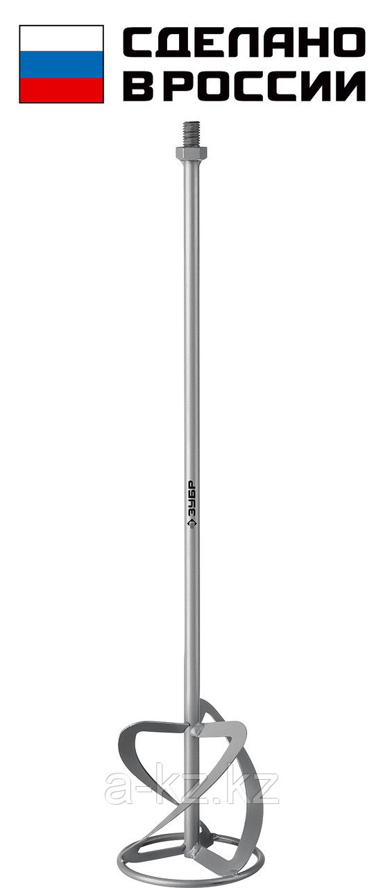 ЗУБР М14, d120 мм, насадка-миксер для тяжелых растворов ″снизу-вверх″ (МНТ-120)