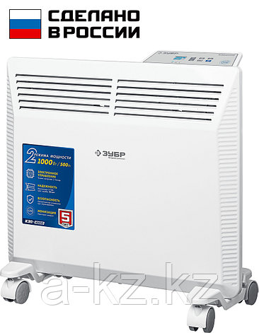 ЗУБР ПРО серия 1 кВт, электрический конвектор, Профессионал (КЭП-1000), фото 1