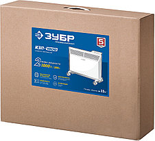 ЗУБР ПРО серия 1 кВт, электрический конвектор, Профессионал (КЭП-1000), фото 2