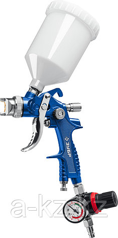 ЗУБР PRO 600M, HVLP, 1.4 мм, пневматический краскопульт с верхним бачком, Профессионал (06453-1.4), фото 1
