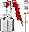 ЗУБР MS 200N-3, 1.2, 1.5, 1.8 мм, пневматический краскопульт с нижним бачком (06457), фото 7