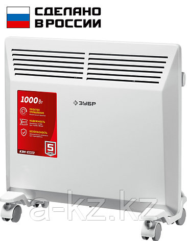 ЗУБР М серия 1 кВт, электрический конвектор (КЭМ-1000), фото 1