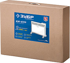 ЗУБР ПРО серия 1.5 кВт, электрический конвектор, Профессионал (КЭП-1500), фото 2