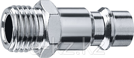 ЗУБР 1/4″M - рапид штуцер, переходник, Профессионал (64915-1/4), фото 2