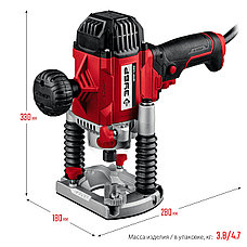 ЗУБР 1200 Вт, 50 мм, универсальный фрезер (ФМР-1200), фото 3