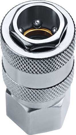 ЗУБР штуцер ″елочка″, 8 мм - рапид муфта, переходник с обжимным хомутом, Профессионал (64917-08), фото 2