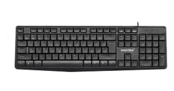 Клавиатура проводная мультимедийная Smartbuy ONE 220 USB, фото 1