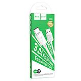 Кабель USB HOCO X88 Gratified USB - Type-C, 3A, 1 м, белый, фото 4